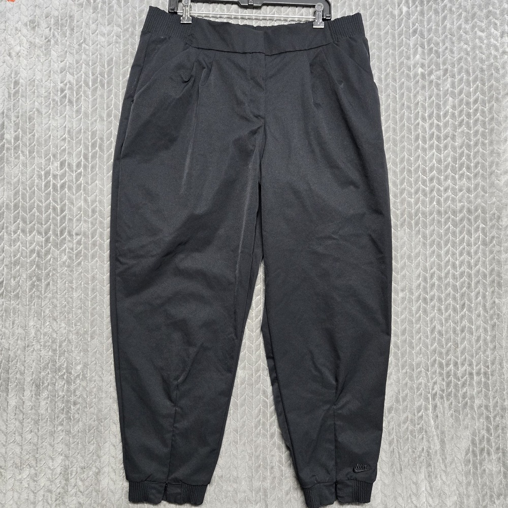 Nike Sportswear Tech Pack Pants Womens‎ XL Black Joggers Pockets DV8236